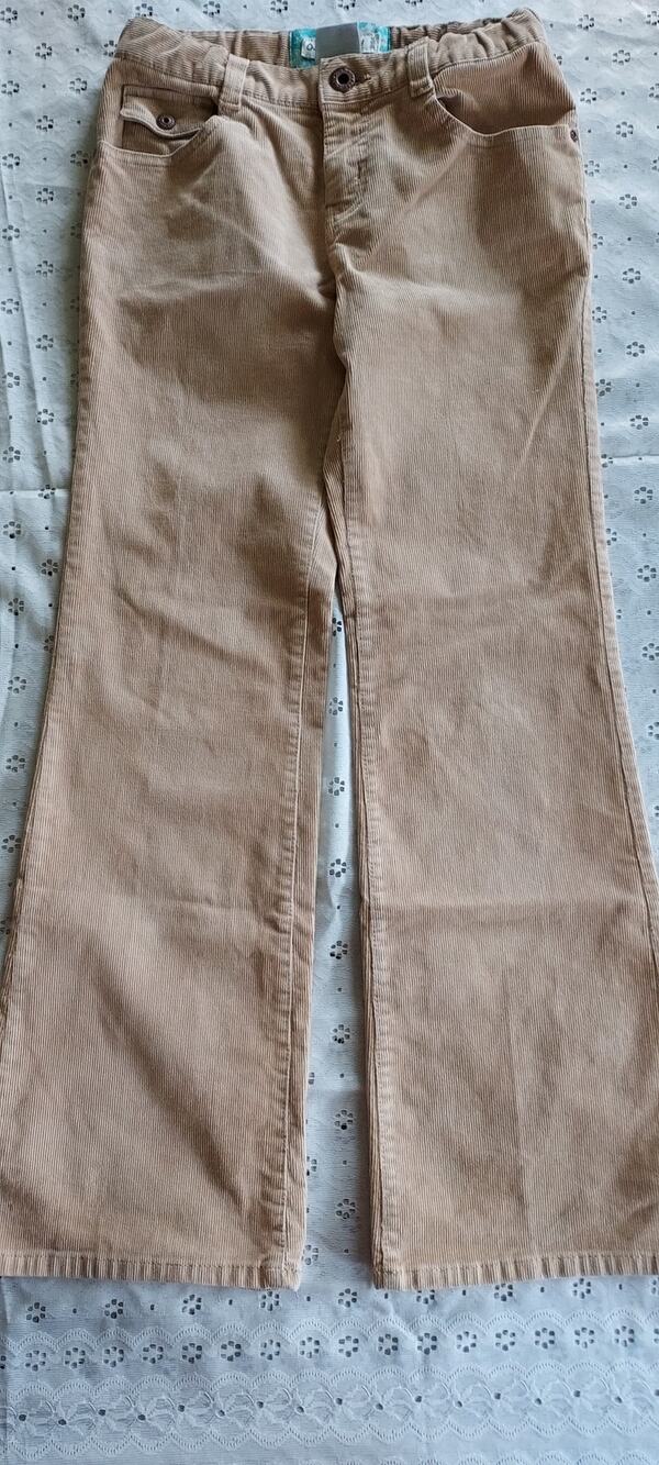 OLD NAVY Girl's Retro Brown Adjustable Waist Bootcut  Corduroy Size 10 Reg